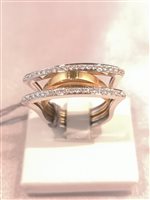 Anello Alfieri & St. john Donna in Oro Diamante 0.40 Ct 1803 A01 - 1803 A01